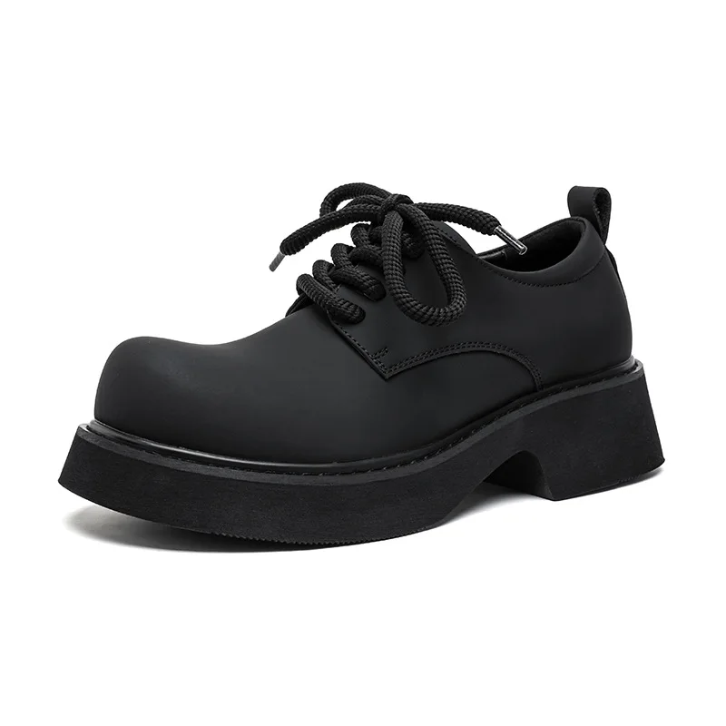 Men\'s Elevated thick high quality Dress Shoes gentleman Office Formal Shoes for Male Wedding Party Casual fashion Comfortable