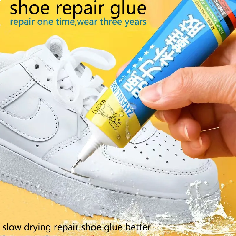 50ml Super Glue for Shoes Super Strong Repairing Shoe Universal Waterproof Sports Canvas Leather Shoe Repair Adhesive