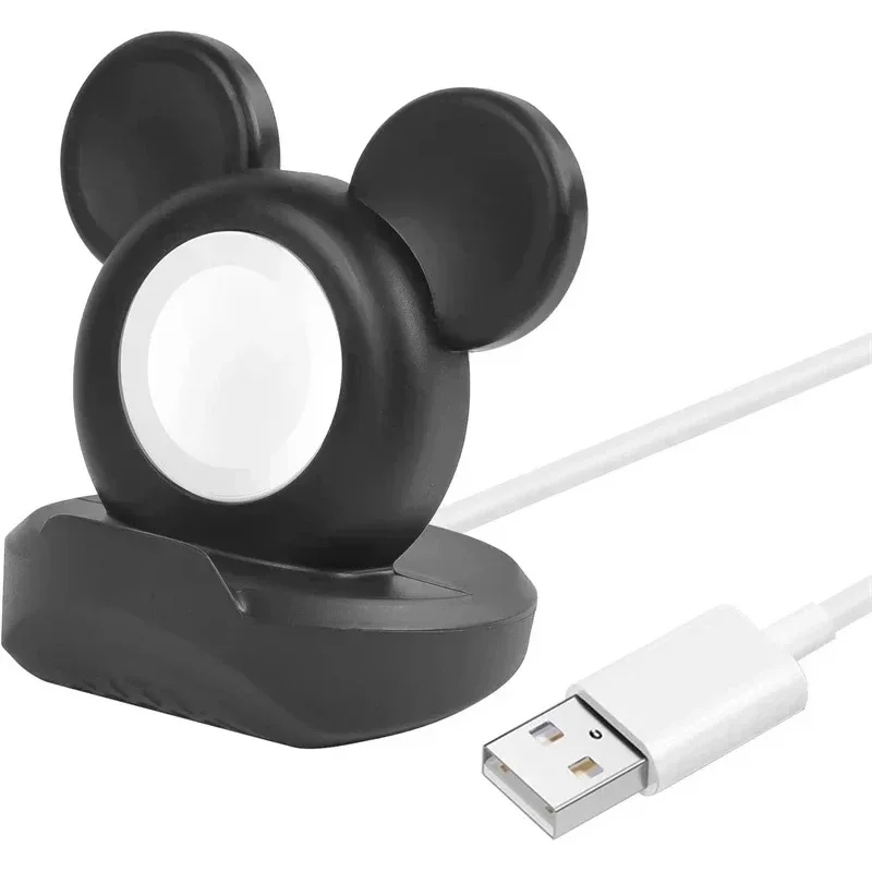 2026 حامل شاحن سيليكون لساعة أبل Serie9 8 7 6 5 4 SE Ultra Applewatch Iwatch Station Dock شحن حامل سطح المكتب