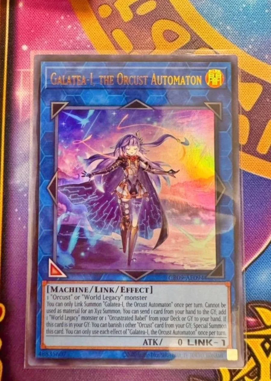 Yugioh KONAMI Duel Monsters CR09-AE094 Galatea-I