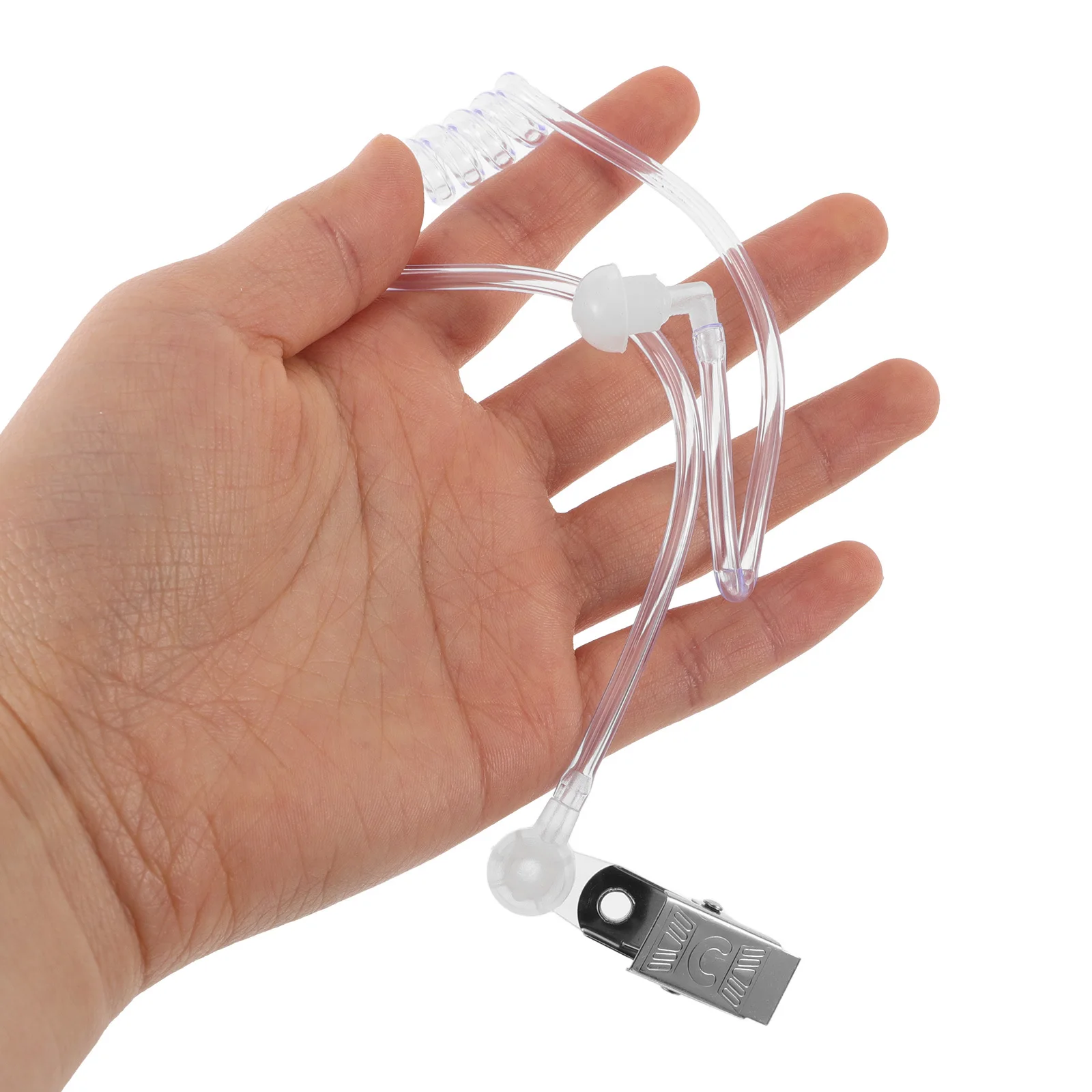 

Fake Security Earpiece Agent Costume Accessories Concert Headphones Mic Headset