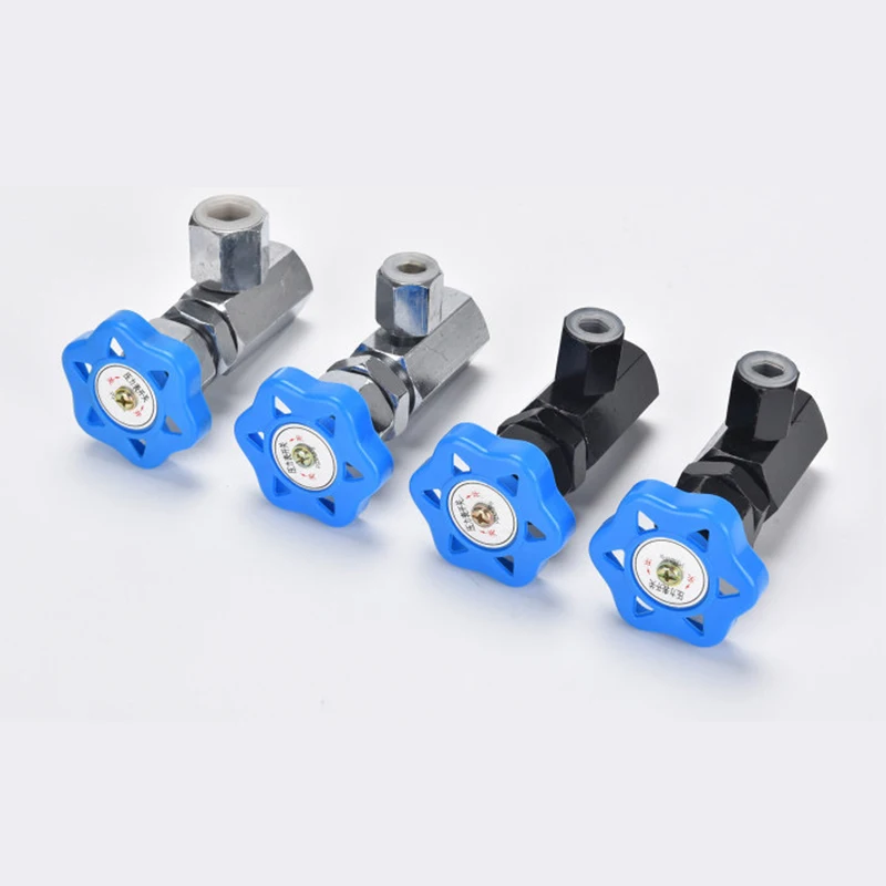 KF-L8/14E KF-L8/20E Hydraulic Pressure Gauge Cock M14×1.5 M20×1.5 High Pressure Oil Water Safety Shut Off Valve 32MPa