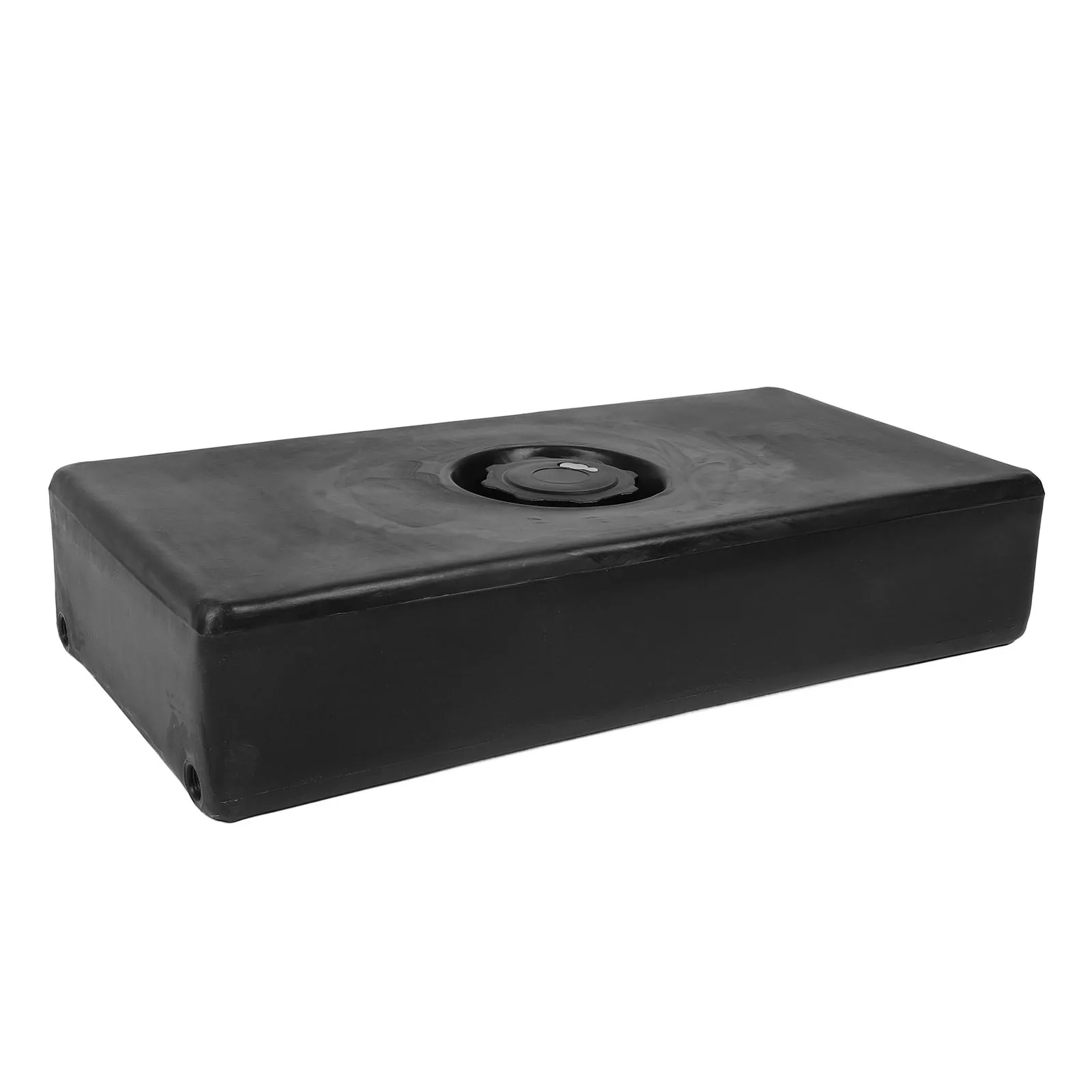 26 X 13.4 X 5.5in RV Water Holding Tank 8 Gallons Leakproof Impact Resistance Black for RVs Trailers Campers Boats