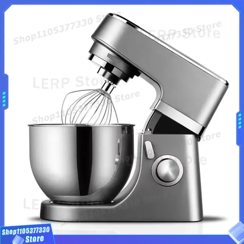 4.5L Die Cast Aluminum Electric Vertical Mixer Multifunctional Dough Kneading Machine For Home Baking Food Preparation