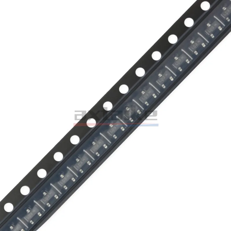 50 Uds BAT54SLT1G LD3 SOT-23 LBAT54SLT1G BAT54S BAT54 SMD 200mA 30V serie Dual Diodos de barrera Schottky Transistor