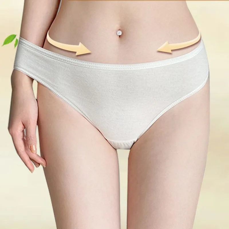 Wide Anti Pinching Underwear Portable Skin Friendly Panties 7A Grade Antibacterial Wash Free Underpants Pants for Women