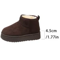 Real Sheepskin Wool Low-cut Warm Comfortable Shoes Women Fashion Short Shoes 2025 New Winter Warm Boots Fur Ladies Snow Boots - Image 6