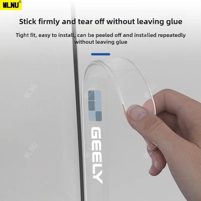 ملصق حماية لمقبض الباب لجيلي EX5/بروتون e.MAS 7 ملحقات السيارة 2025-مضاد للخدش، مقاوم للماء، لمسة مريحة، متينة