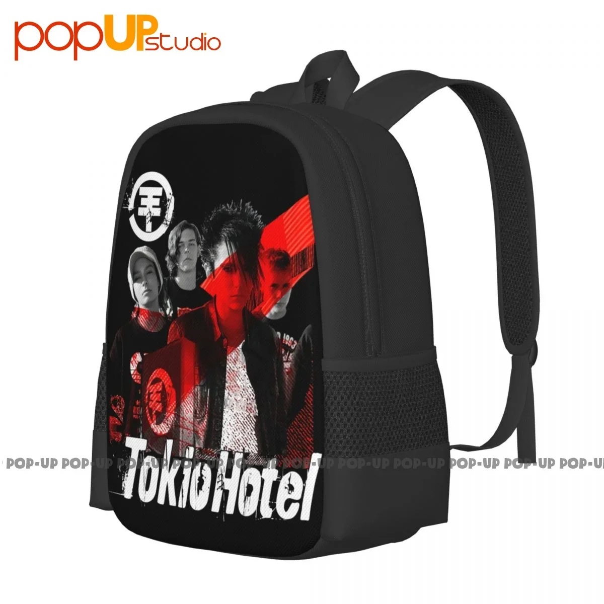 Tokio Hotel German Rock Band Backpack Large Capacity Print Foldable Shopping Bag Bags For Travel