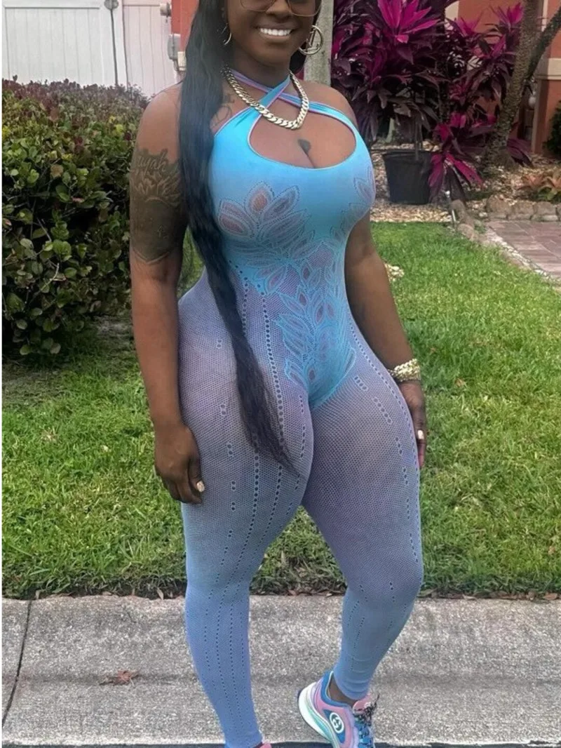 

Новые однотонные облегающие спортивные модные цельные боди с перекрестной подвеской на шее и открытой спиной, удобные L55X