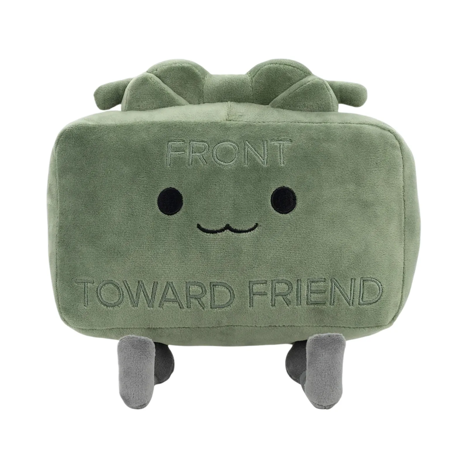 20 cm Hot Clay De Clay-meer Pluche Pop Speelgoed Cartoon Schattig Zacht Klein Vierkant Klei De Claymore Kamer Decoratie Pluche Pop Speelgoed