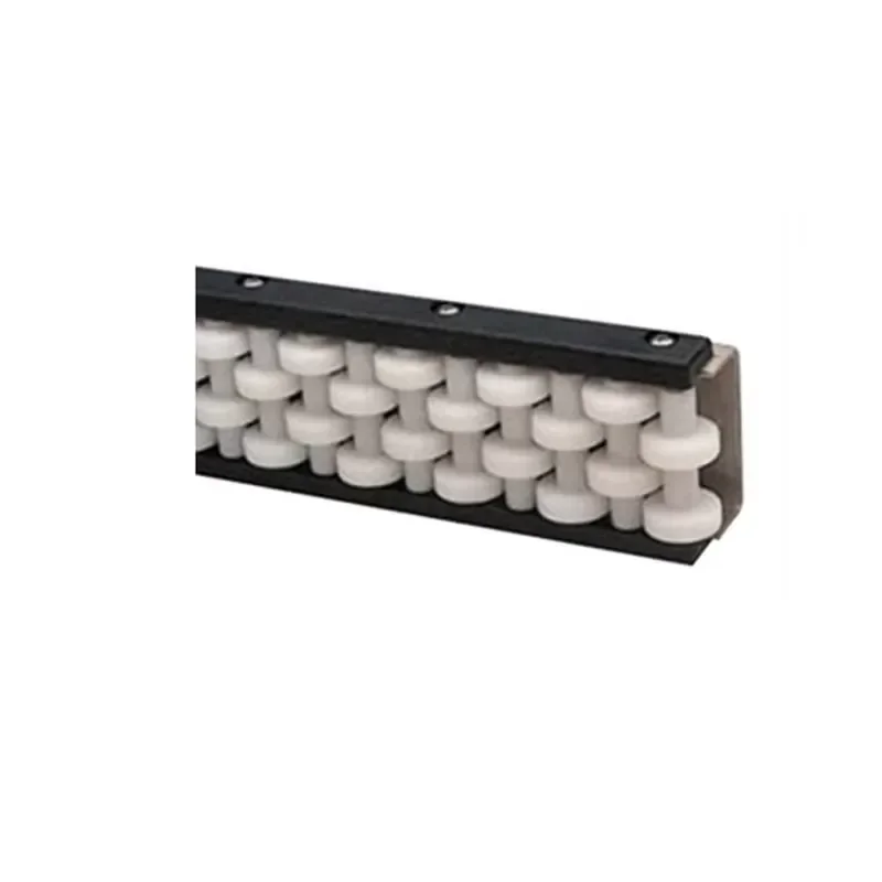Roller Modules for Straight and Curved Sections Plastic Conveyor Roller Side Guides Durable Roll Guide Rail for Conveyor