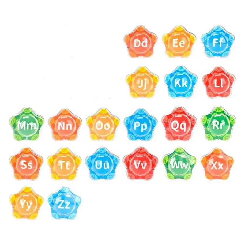 Toddler Water Toys Funny Alphabet Learning Toys Bathtub Alphabet Letters Set Interactive Swimming Bath Toys Toddler Pool Toys