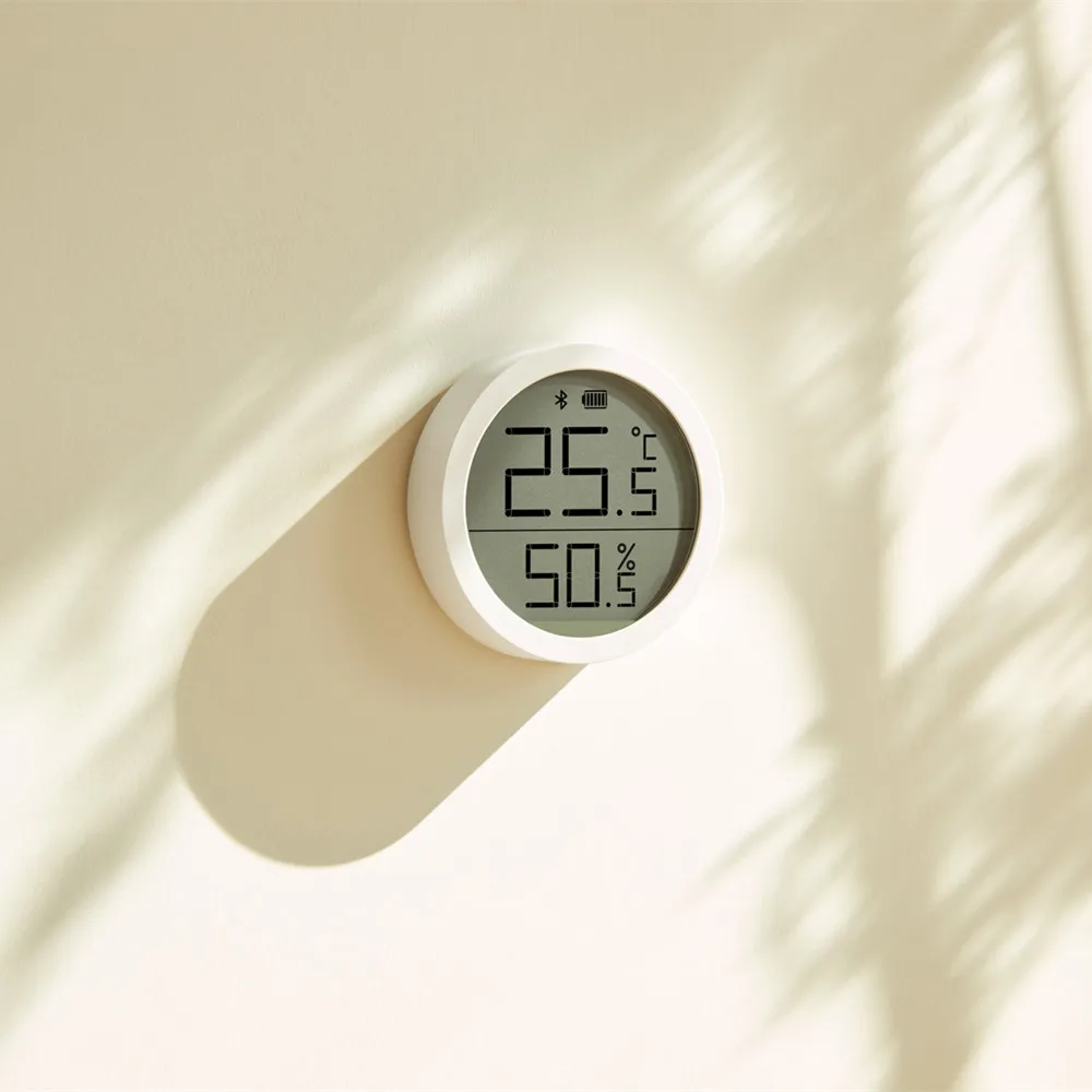 Xiaomi Qingping用のデジタル赤外線温度計および湿度計,LCDディスプレイ,自動記録,MiHome用