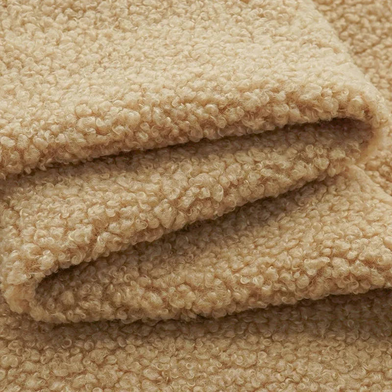 160x50cm/160x200cm Thickened Lamb Wool Fabric For Winter Hoodies, Outerwear, Pillows, Pet Beds, Handmade DIY Clothing Fabric