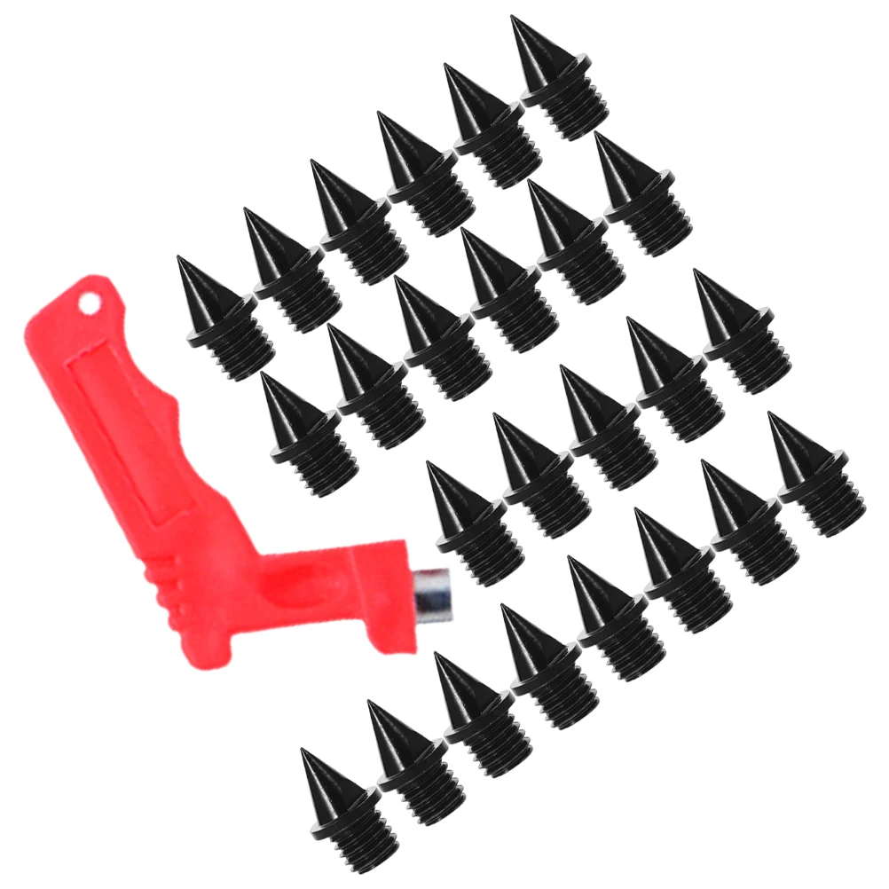 

50pcs Running Spikes Steel Replacement Mens Athletic Outdoor Shoes Golf Training Track Shoes Long Jump Sprint