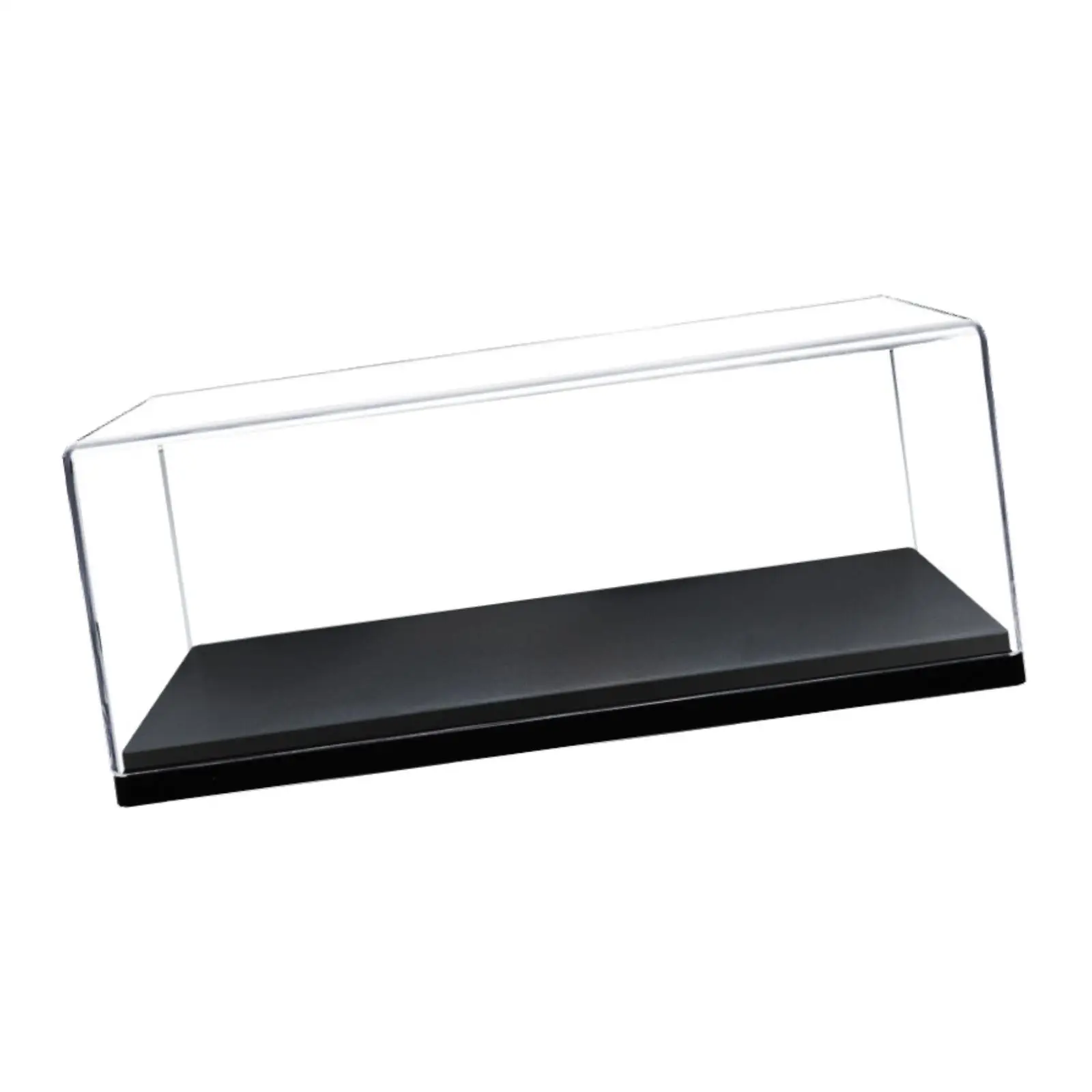 Vitrine en acrylique pour figurines d'action de voiture, artisanat avec base, souvenirs, 1/43