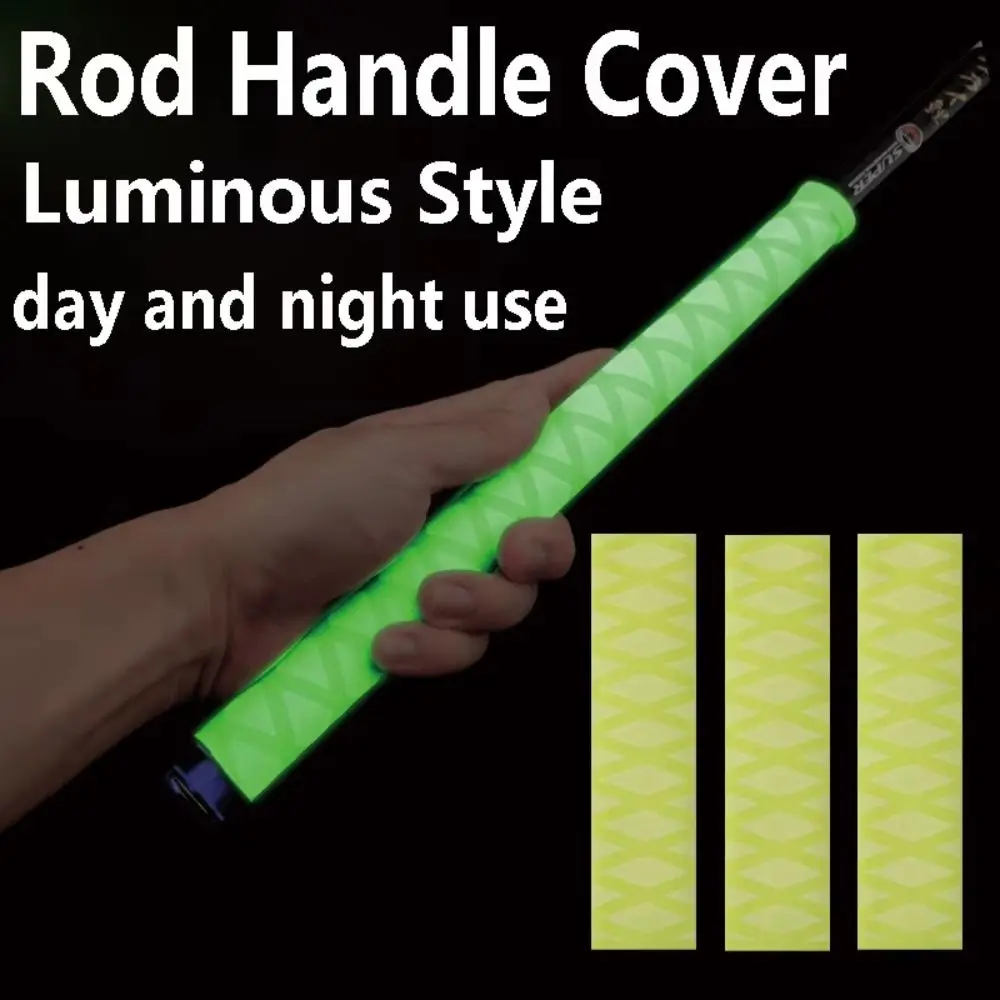 1Pcs Luminous Rod Handle Glue Anti-slip DIY Handle Grip Cover Electrical Insulation 2:1 Shrinkage Ratio Heat Shrink Tube