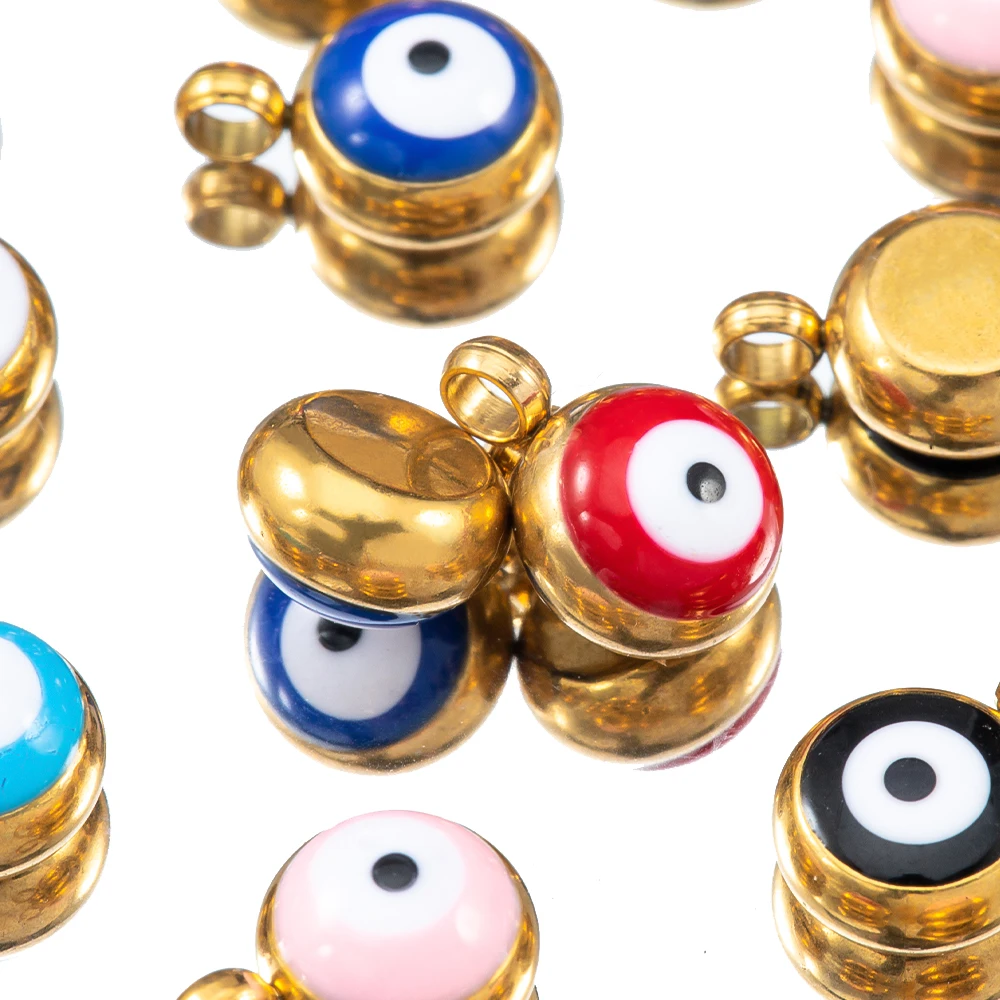 20 Stück Edelstahl Kleine Seestern Charms Fisch Anhänger Emaille DIY Schmuckherstellung Zubehör Erkenntnisse Ozean Halskette Ohrringe – Detail 13