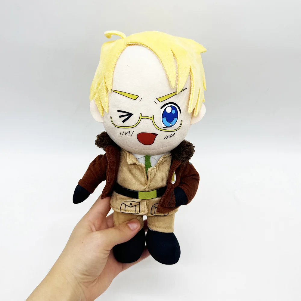 Hetalia: Axis Powers America / Alfred Plush Doll Anime Plushies Stuffed Toys Cute Kids Boys Girls Birthday Christmas Gifts
