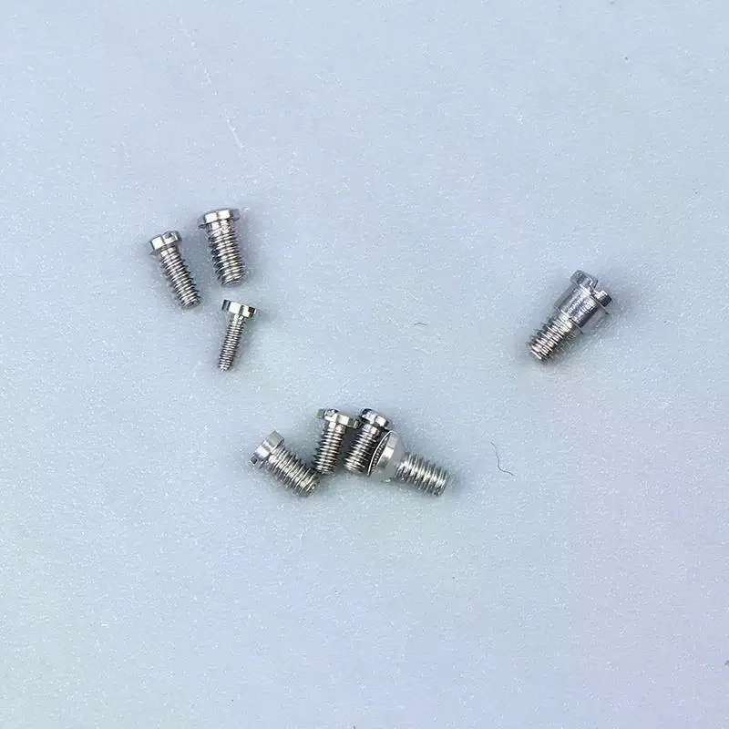 Suitable For Table Back Cover Screws Maintenance Parts One Word Stainless Steel Bolt Quartz Mechanical Watch Back Cover