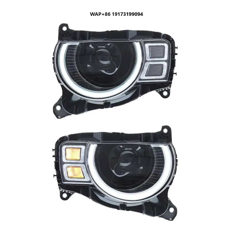 

for LandRover-Defender 110 2020 2022 LED Headlights Upgraded New LED Automotive Accessories Front Head Light Headlamps