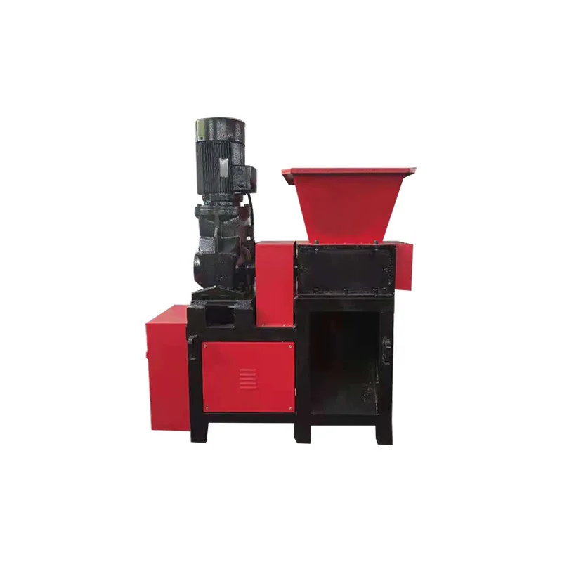 Small Shredder Single Large Double Shaft Multi-function Machine Box Garbage Metal Plastic Wood Board Crusher
