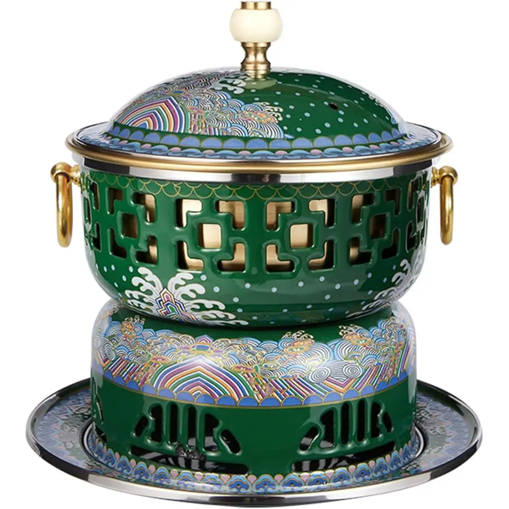 

Chinese Copper Hot Pot, Traditional Copper Hot Pot StainlSteel Shabhabu Pot, Hotpot Cooking Pot Stew Pot Soup Pot Cookware or Ho