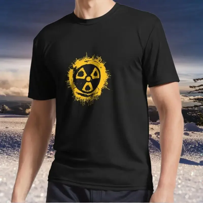 New Item Radioactive Radiation Grunge Logo Tee T Shirt Funny Size S To 5Xl