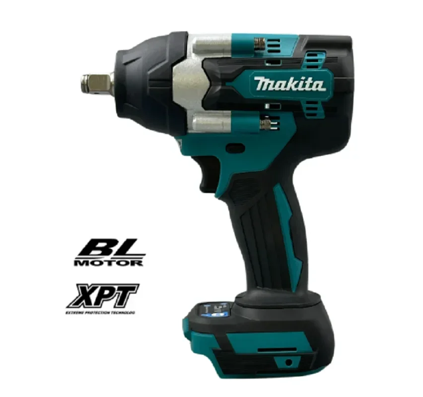 Makita Electric Wrench DTW700 Brushless Multi functional Rechargeable 18V Lithium Battery Auto Repair High Torque Impact Wrench