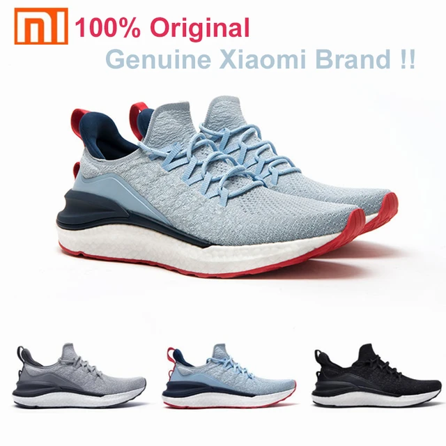 Xiaomi Zapatillas deportivas Mijia 4 zapatos de punto transpirables para correr en la ciudad AliExpress