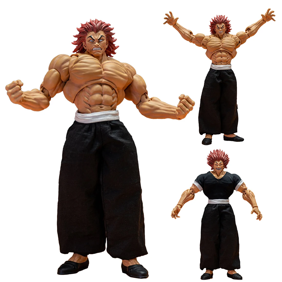 Anime Hanma Baki Hanma Yujiro Action Figure Statue Model PVC Collectible Toy Desktop Ornament Fans Birthday Gift 18cm