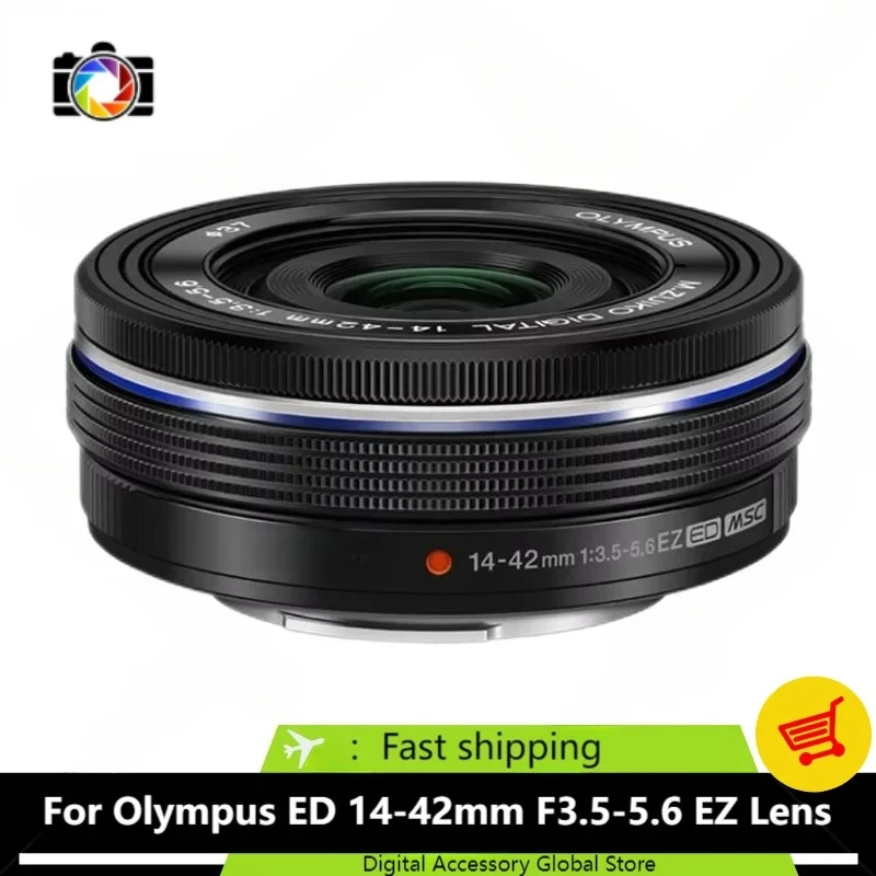 Genuine 14-42 Zoom Lens 14-42mm F3.5-5.6 EZ For Olympus EM10 EM5 EP5 EP3 EPL5 EPM2 For Panasonic GF5 GX1 GX7 G10 GH1 Camera