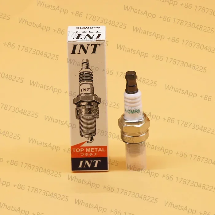 2 X EH035 Spark plug INT A-CMR6 for Robin EH035 engine brush cutter trimmer replacement