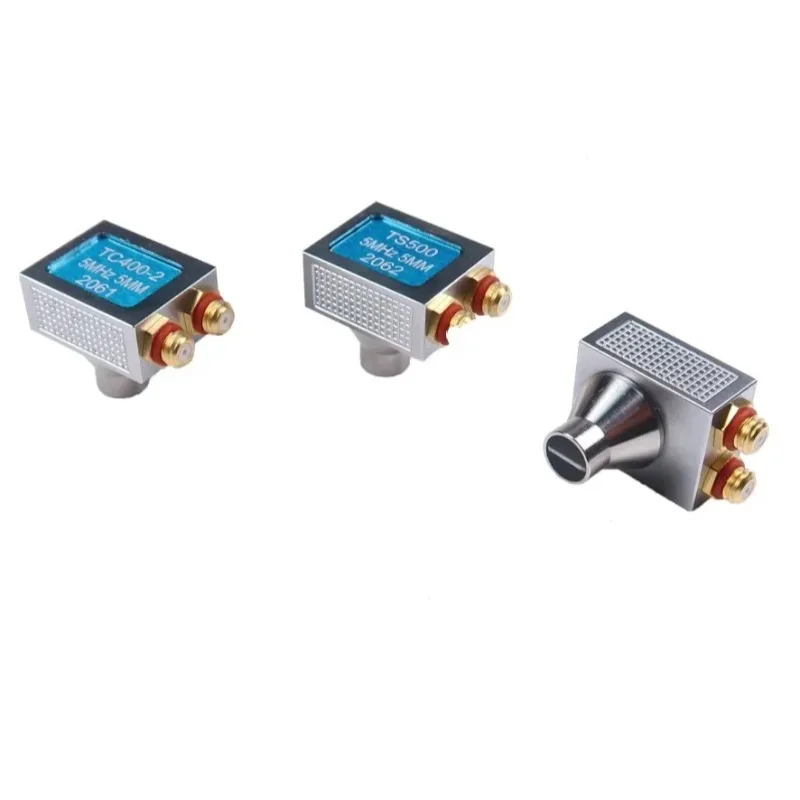 TS500 UT Probe Transducer Sensor 5MHZ/5mm for Ultrasonic Thickness Gauge, high-sensitivity detection