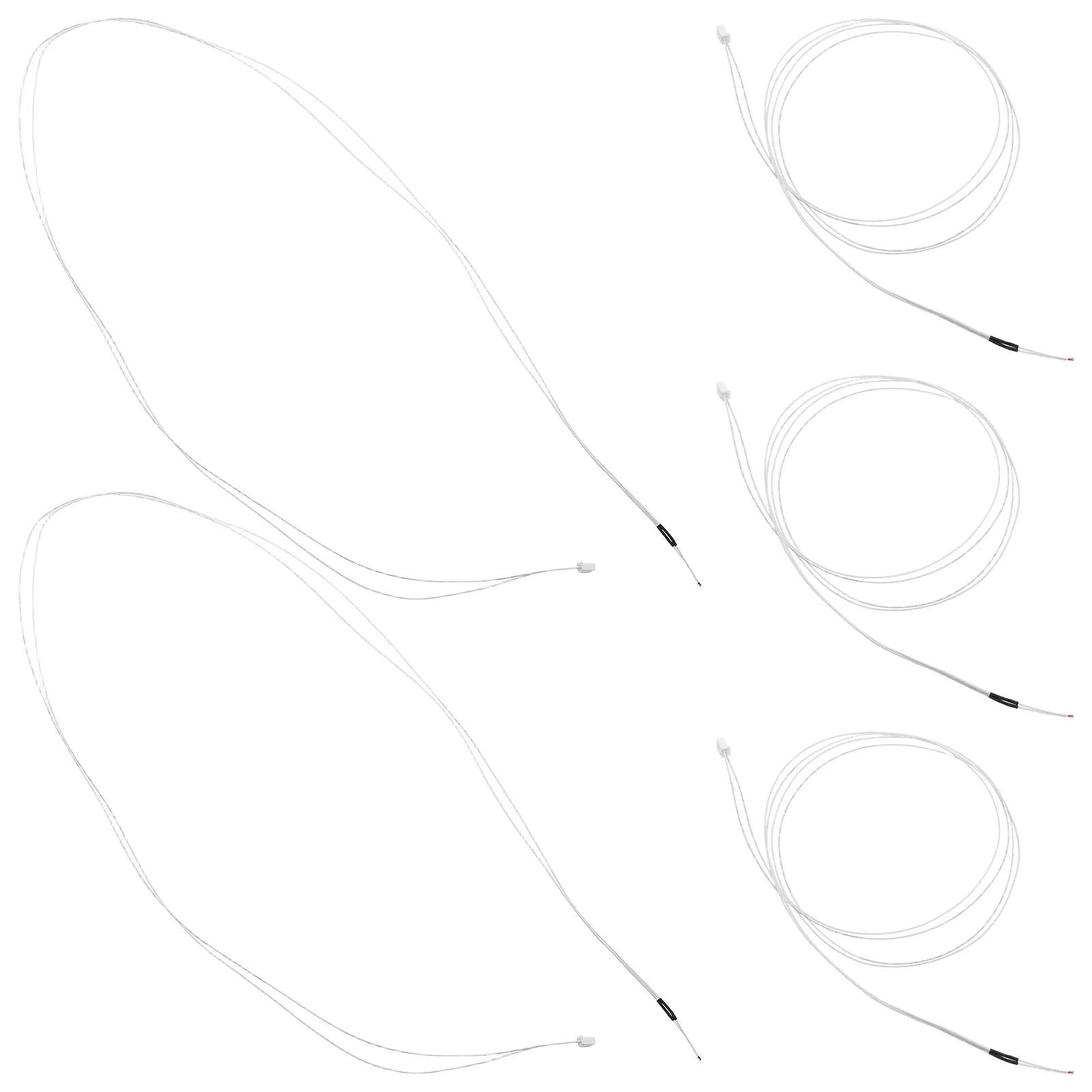 

5Pcs High Accuracy Thermocouple Temperature Probe for 3D Printer Hotend Heated Bed Replacement Parts Stable Wire Sensor
