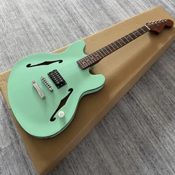 High quality green starcaster jazz electric guitar,AAA rosewood fingerboard,in stock