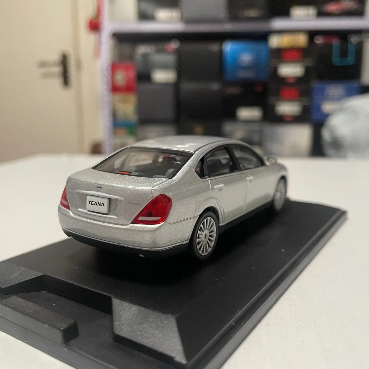 Nissan Teana J31 Alloy Car Model, Coleção Ornamentos, Escala 1:43