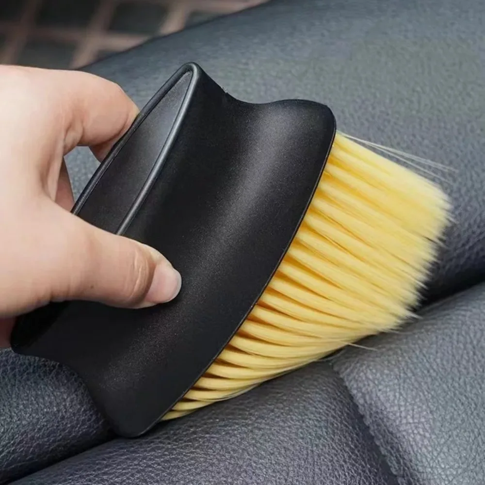 Multi-functional Car Interior Sweeping Dust Plastic Soft for Brush Car Gap Dust Tool Air Outlet Cleaning Brush Auto Accessories