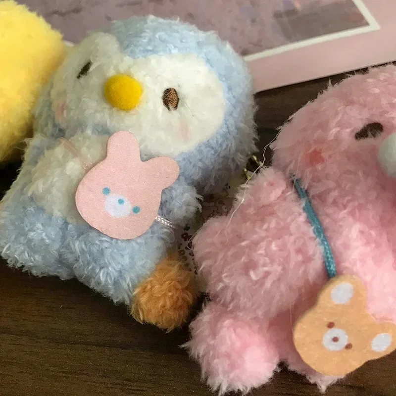 peluche Kawaii Schlüsselanhänger, süße Plüschpuppe, Spielzeug, Taschenanhänger, Schlüsselanhänger, Dekorationen, weicher gefüllter Schlüsselanhänger für Mädchen, Kinder, Geschenke Alem