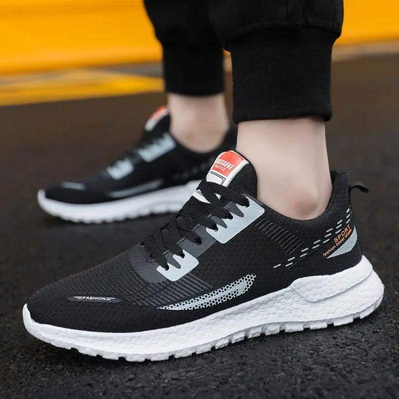 Men's Breathable Running Shoes Man Fashion Sneakers Bounce Outdoor Sport Shoes 2023 Summer Casual Training Brand Designer Shoes