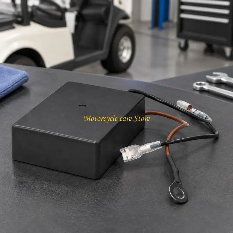 U75F Golf Cart Speed Limiter Module with Rings Terminal and Insulated Blade Terminals, Replacement for 1016511 and 1019094-01