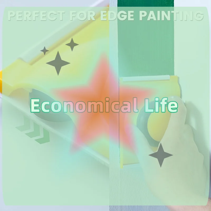 

1 Set Edge Painting Tool Corner Walls & Ceilings Pad Paint Edge Trimmer Replace Pads Painter Paint Pad Applicator