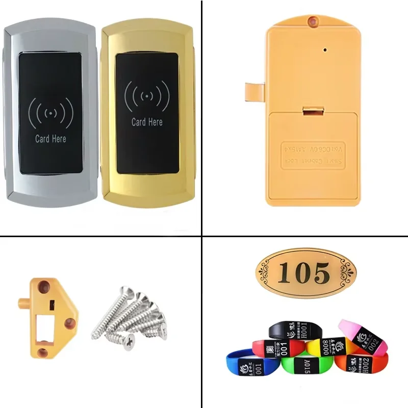 Factory Direct Sale Smart Door Lock Rfid Card Digital Electronic Storage Smart Cabinet Lock