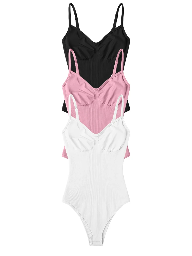 

Летнее сексуальное женское цельное боди без рукавов, базовое однотонное эластичное спортивное боди для фитнеса, отдыха, йоги, женская одежда