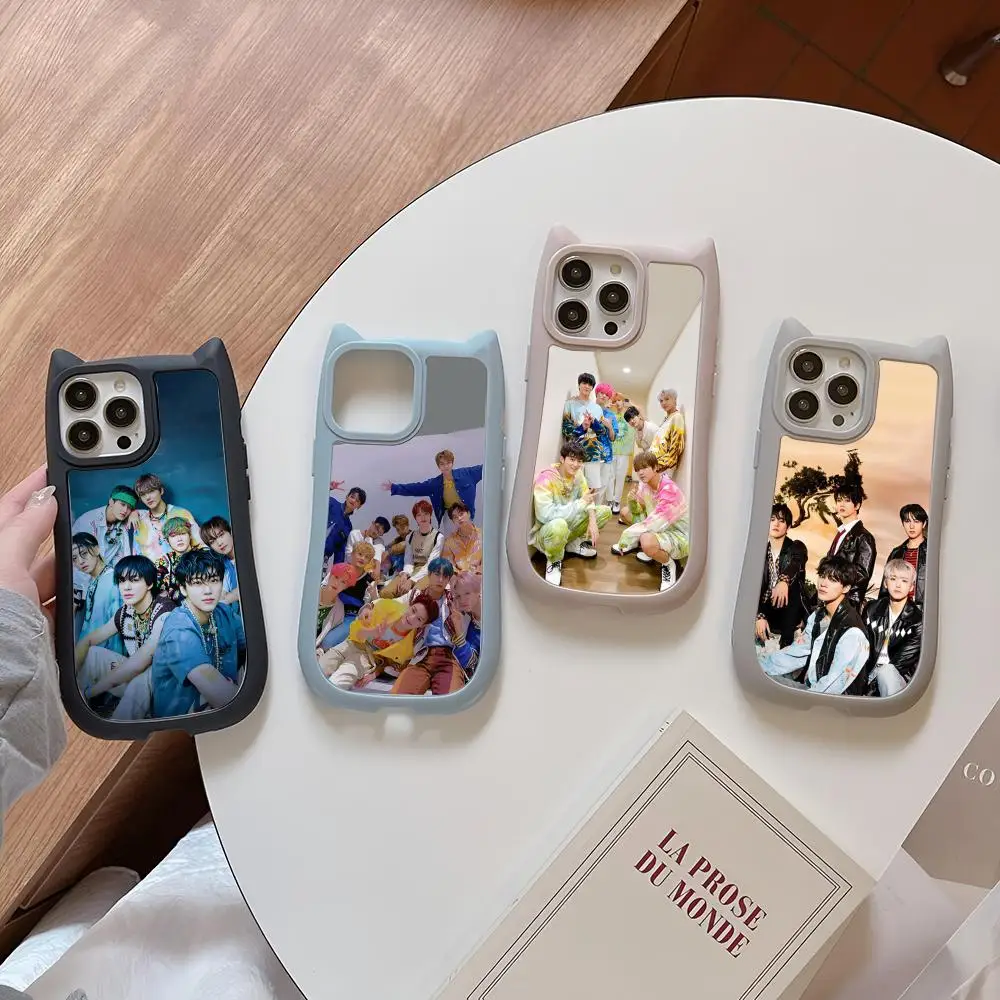 Kpop K-NCT D-Dream RASTAR чехол для телефона с кошачьими ушками для Iphone 16, 15, 14, 13, 12, 11 Pro Plus MAX 7 Plus X