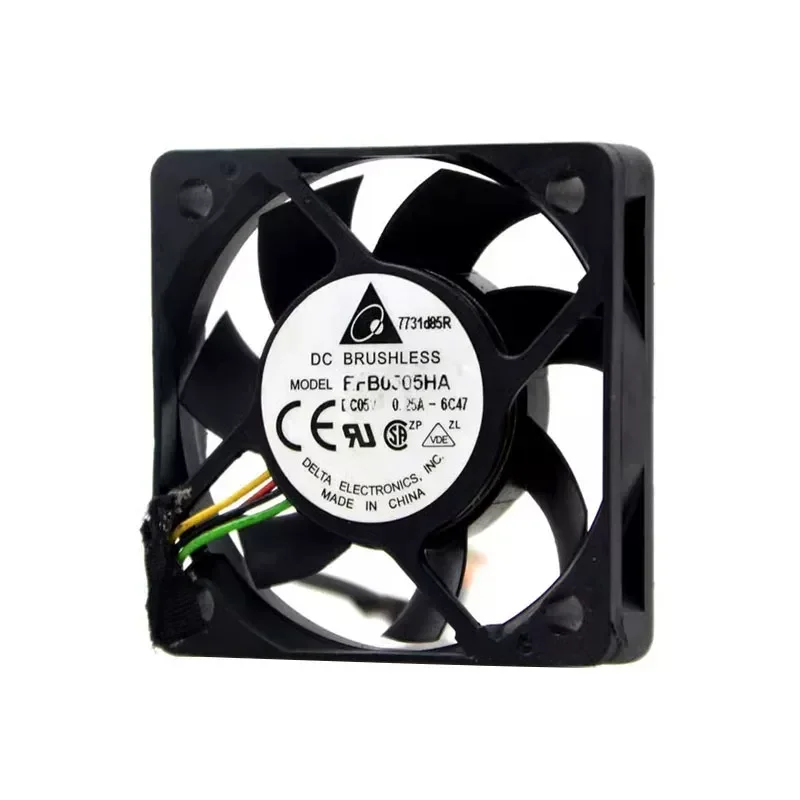 For Delta Delta 5V 0.25A EFB0505HA 5010 Main Board PWM Intelligent Temperature Control Cooling Fan