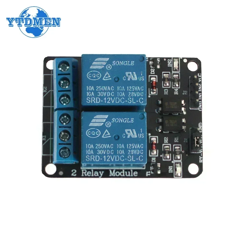 Picture 6: Relay Module 5V 12V 24V with Optocoupler Relay Output 1/2/4/6/8Way Relay Module for Arduino PLC Automation Equipment Control