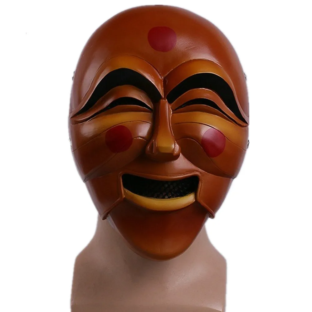 Novelty Halloween Party Cosplay Mask The Grabber Mask Horror Movie Masquerade Fancy Prop High Unisex Grade Resin Smiling Face