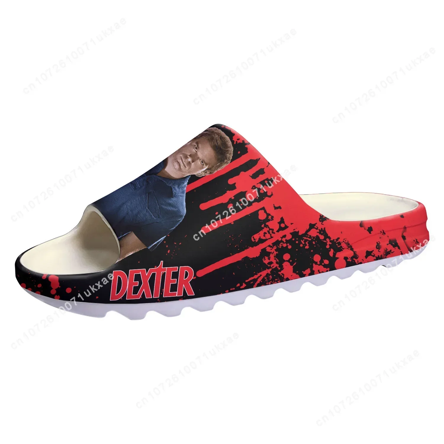 Dexter TV Show Morgan Soft Sole Sllipers Home Clogs Customized Step On Water Shoes Mens Womens Teenager Step in Sandals